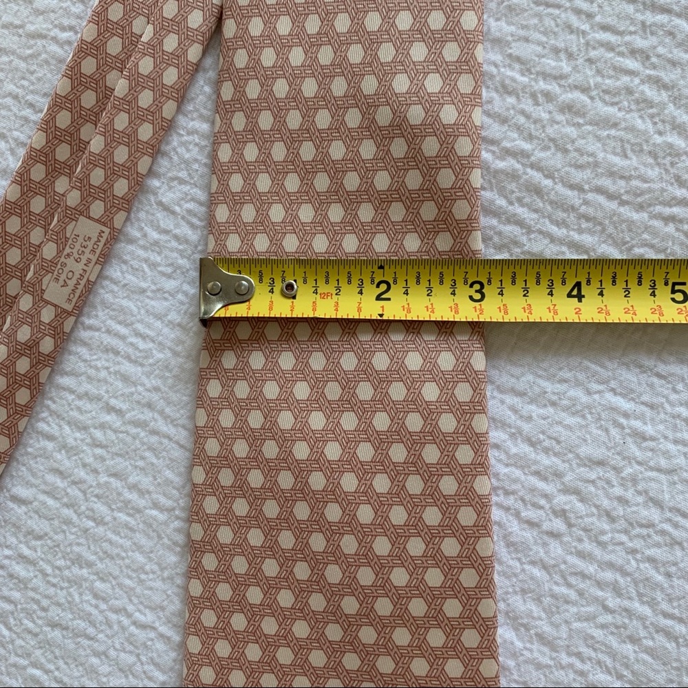 Hermès Authentic Tie 100% Silk - Picture 10 of 12